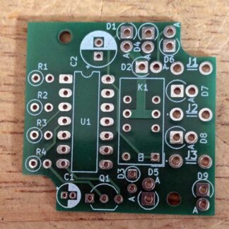 PCB recto centrale clignotante Motobécane